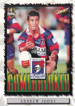 2000 Select #51 Andrew Johns Front